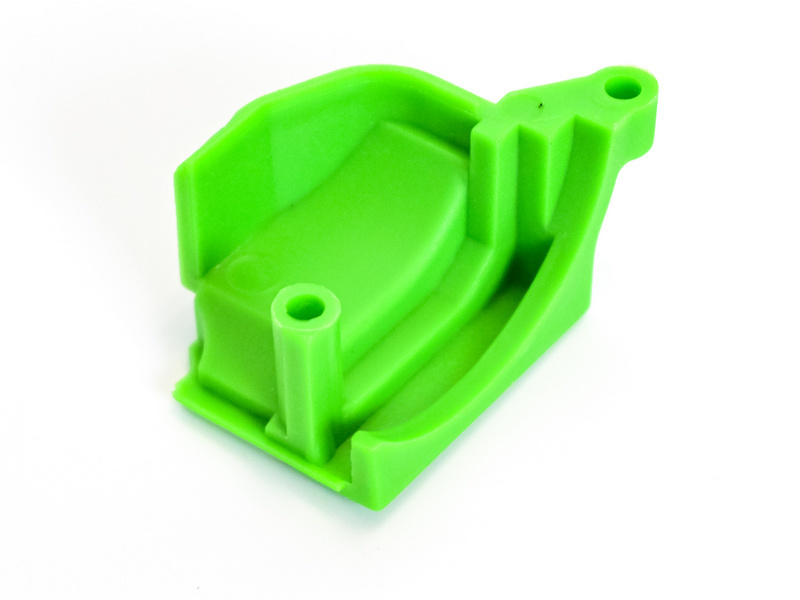 Крышка редуктора для Remo Hobby 1:16, тюнинг, зеленая - RP2516-GREEN