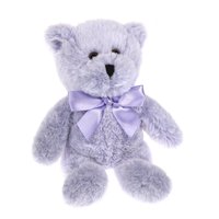 Мягкая игрушка Fluffy Family Мишка Зефирка голубой 19 см - 681866