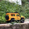 Радиоуправляемая машина MN MODEL джип Land Rover Defender (желтый) RTR 4WD масштаб 1:12 2.4G - MN-98