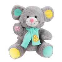Мягкая игрушка Fluffy Family Мышонок Пинки 23 см, звук - 681662