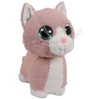 Мягкая игрушка ABtoys Глазастики. Кошечка розовая, 18 см - M4972