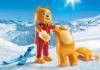 Конструктор Playmobil Зимние виды спорта: Урок катания на лыжах - 9282pm