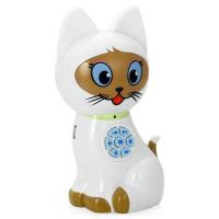 Кошка интерактивная, сказки, колыбельные, ночник, звуки природы, голосовые команды, знает более 50 фраз - JB201327