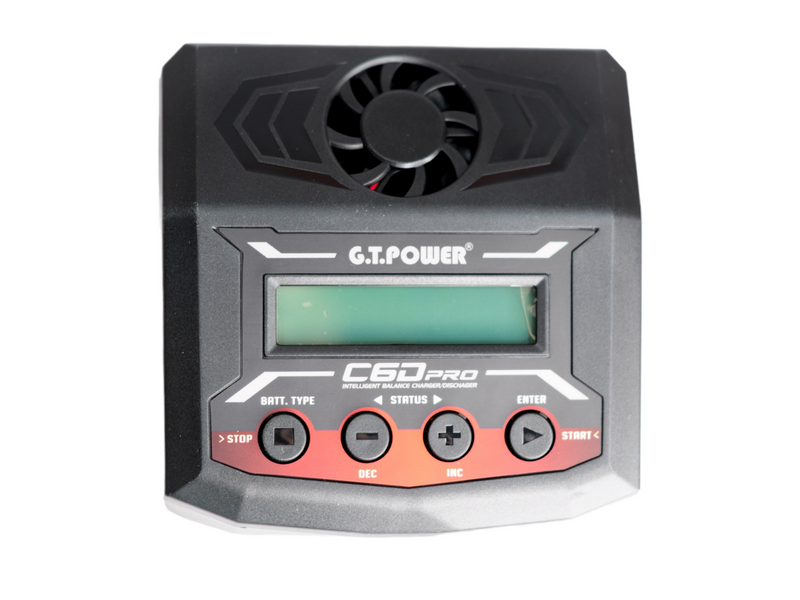 Универсальное зарядное устройство G.T.Power C6DPRO Dual Power 11-26|220В, 12A - GTP-C6DPRO