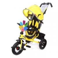 Велосипед Moby Kids 3 колесный Comfort 12x10 AIR, желтый - 641150