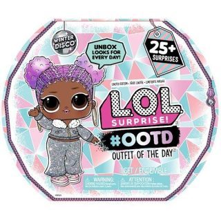 Игровой набор LOL *Модный образ. Зимнее диско с куклой* 25 сюрпризов - 562504