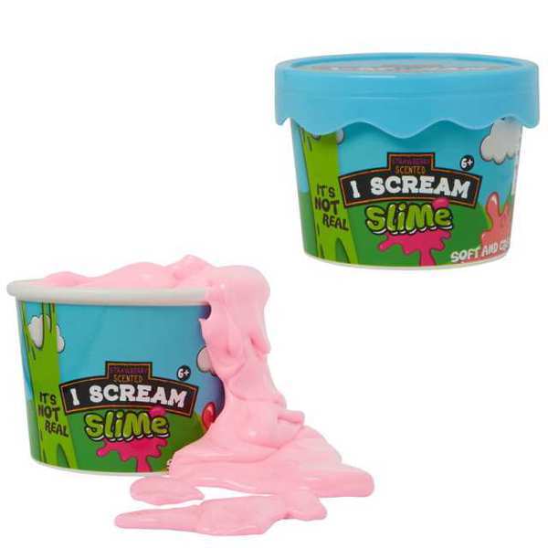 Слайм I-Scream Slime *Мороженное*, цвет розовый - ST94