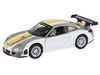 Машина Автопанорама Porsche 911 GT3 RSR, серебряный, масштаб 1:32, свет, звук, инерция - JB1251306