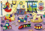 Рамка-вкладыш Wooden Toys *Игровая комната* - D68