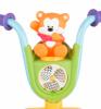 Самокат Leader Kids С игрушкой мишкой, цвет: зеленый|желтый - 000sn-88174