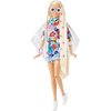 Кукла Mattel Barbie Экстра в цветочном платье - HDJ45