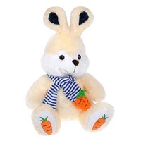 Мягкая игрушка Fluffy Family Зайка Морковкин 40 см - 681874