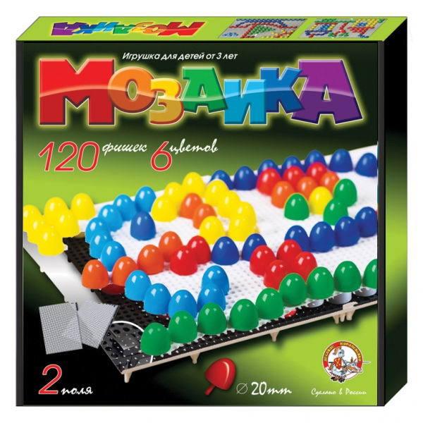 Мозаика 120 шт - 02001ДК