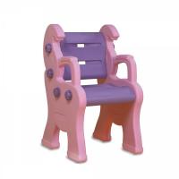Детский пластиковый стул King Kids *Королевский*, розовый - KK_LC9040_P