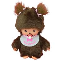 Мягкая игрушка Девочка в розовом слюнявчике Bebichhichi 15 см - 235550