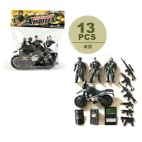 Игровой набор Военный, 13 предметов - JL668-27