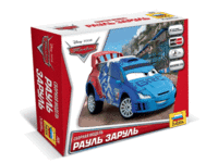 Сборная модель Zvezda *Тачки* Рауль Заруль, масштаб 1:43 - ZV-2020