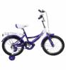 Детский двухколесный велосипед Leader Kids G16BD207, цвет: белый|фиолетовый - GL000264572