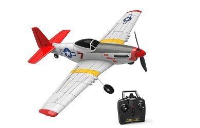 Радиоуправляемый самолет Eachine Mini Mustang P-51D RTF 2.4G (2 аккумулятора) - EACH-36908