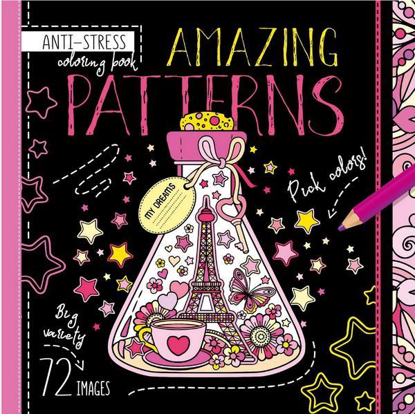 Раскраска Bourgeois Amazing patterns, 36 листов - 6554(19172)