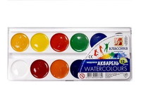 Акварельные медовые краски Луч *Классика*, 12 цветов, без кисти- 19С1286-08