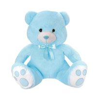 Мягкая игрушка Fluffy Family Мишка Лапочка 55 см голубой - 681692