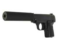Пистолет металлический CS toys Colt 25 (пневматика, 25 см) - СS-G1A