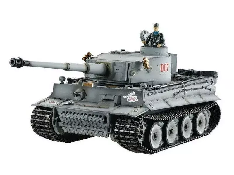 Радиоуправляемый танк Taigen Tiger 1 (ранняя версия) HC, ИК-пушка, V3 масштаб 1:16 - TG3818-1C-BTR-IR3.0