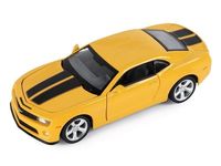 Машина Автопанорама Chevrolet Camaro SS, желтый, масштаб 1:32, свет, звук, инерция - JB1251155