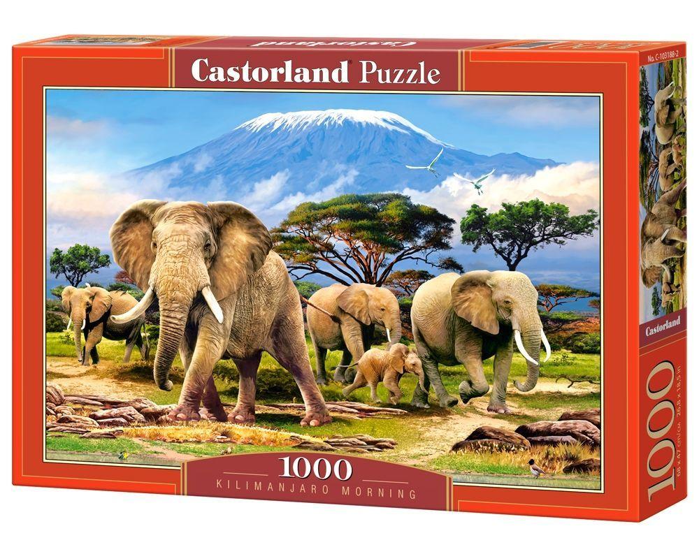 Пазл Castorland Слоны 1000 элементов - C-103188