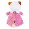 Мягкая игрушка Budi Basa Ли-Ли в розовом платье с серой сумочкой 24 см - LK24-007
