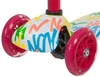 Самокат-кикборд Novatrack RainBow Start Graffiti - 120.NRAINBOW.WPN20