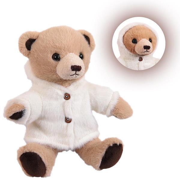 Мягкая игрушка ABtoys Мишка в курточке, 20 см - M4966