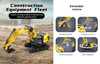 Конструктор CADA экскаватор, 467 элементов - C65003W