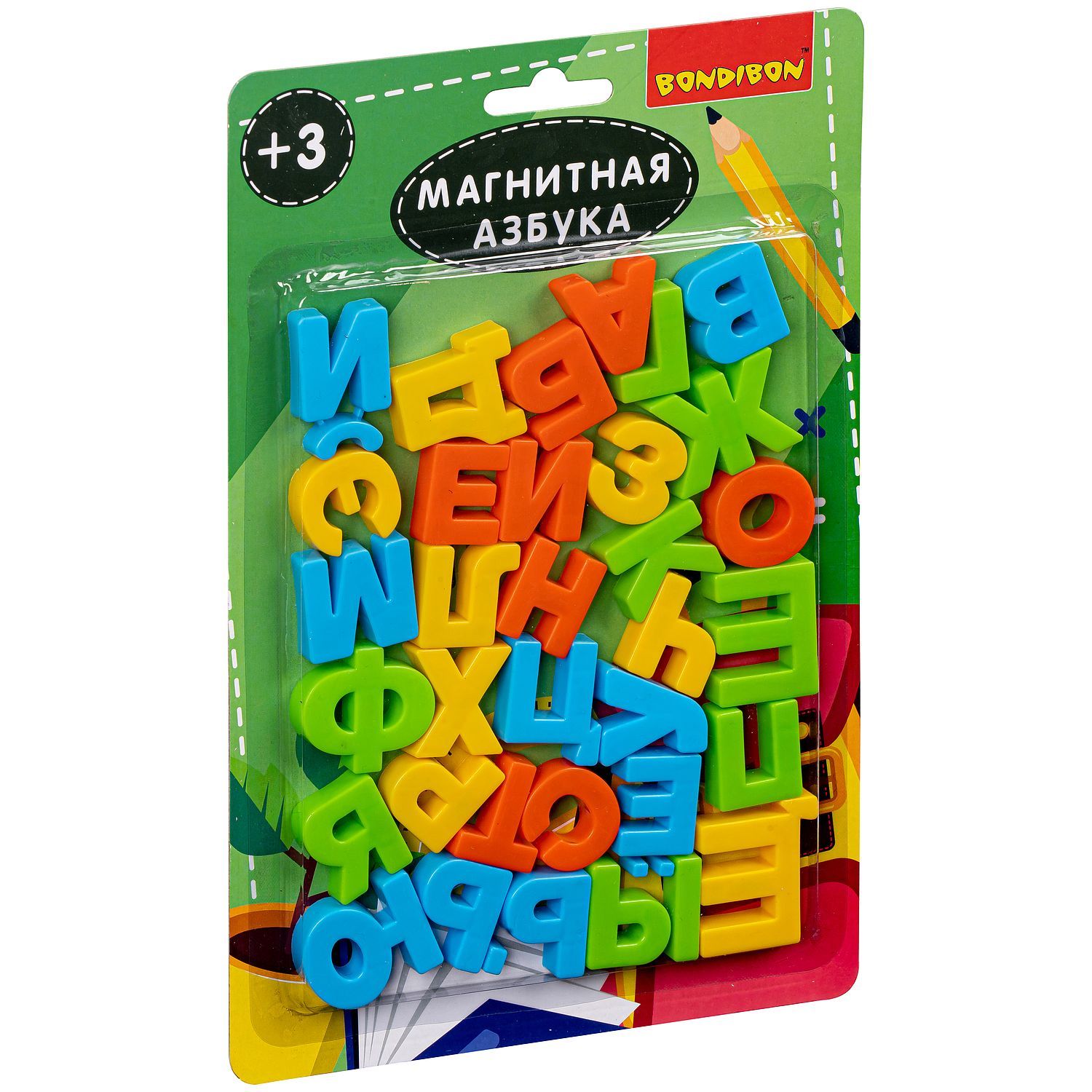 Магнитные игры Bondibon, азбука (33 буквы) - ВВ5050