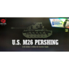 Радиоуправляемый танк Heng Long Snow Leopard USA M26 Upgrade V7.0 RTR масштаб 1:16 2.4G - 3838-1Upg V7.0