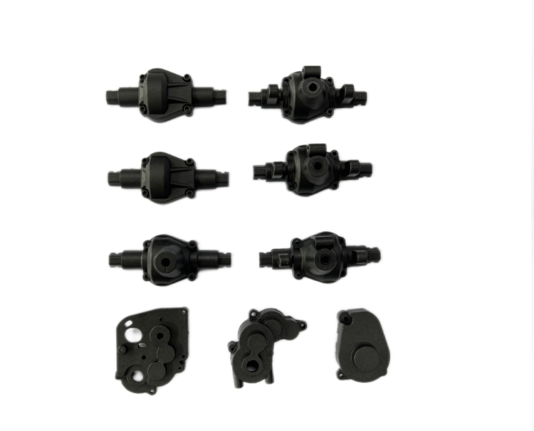 Корпус трансмиссии и корпуса мостов CR-18 Transmission Gear Box*Axle Set (Conqueror 6X6) - HP-240035