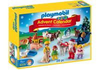 Конструктор Playmobil Набор-календарь: Рождество на Ферме 1.2.3 - 9009pm