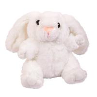 Мягкая игрушка ABtoys Кролик белый, 17 см - M2066