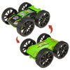 Радиоуправляемая машина-перевёртыш 1Toy Hot Wheels, вращение на 360°, свет, чёрно-зелёная - Т10978