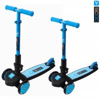 Самокат трехколесный Y-SCOO TRIO MAXI 120 blue - 6644