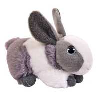 Мягкая игрушка ABtoys Кролик серый, 15 см - M5053