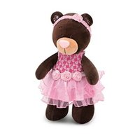 Мягкая игрушка Orange Toys Медведь Choco&amp;amp;Milk Розовый букет 35 - М019|35