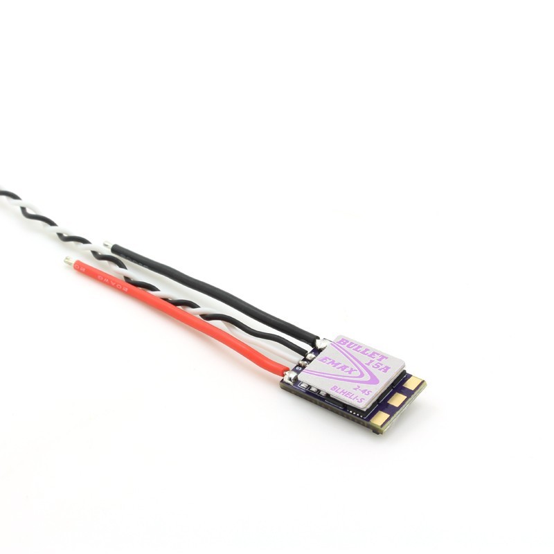 Регулятор оборотов EMAX D-SHOT Bullet 15A 2-4S BLHELI_S - EMX-0111002007