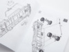 Сборная модель AVD Автобус ЗИЛ-3250, масштаб 1:43 - 4071AVD