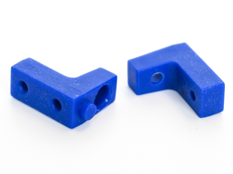 Крепление сервопривода для Remo Hobby MMAX, EX3 1:10, тюнинг, синее - RP2313-BLUE