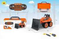 Конструктор-машинка Junfa Toys *Сделай сам* Трактор*, в чемоданчике - 0590-2