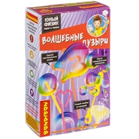 Японские опыты Bondibon Науки с Буки, Волшебные пузыри *юный физик* - ВВ4141