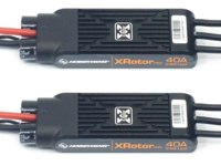 Бесколлекторный регулятор Hobbywing XRotor Pro-40A-Wire Leaded-Dual Pack (40A-60A, Copter) - HW-30902042