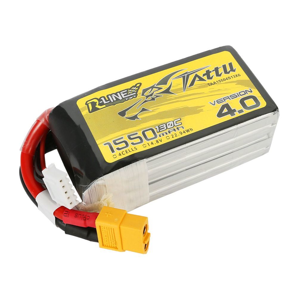 Аккумулятор Li-Po Gence 1550мАч 130C (4S, XT-60) - TA-R-130C-1550-4S1P-XT60